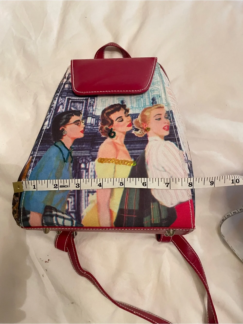 “vintage” whimsical back pack 1940’s